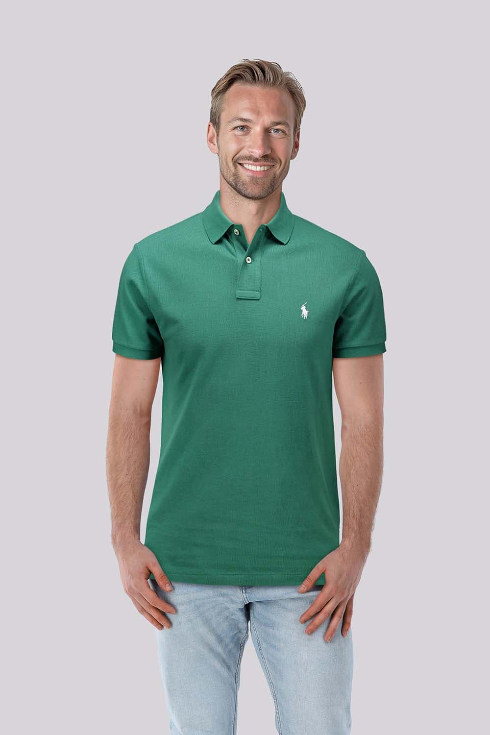 Polo Ralph Lauren Polo Pique Regular Fit Groen