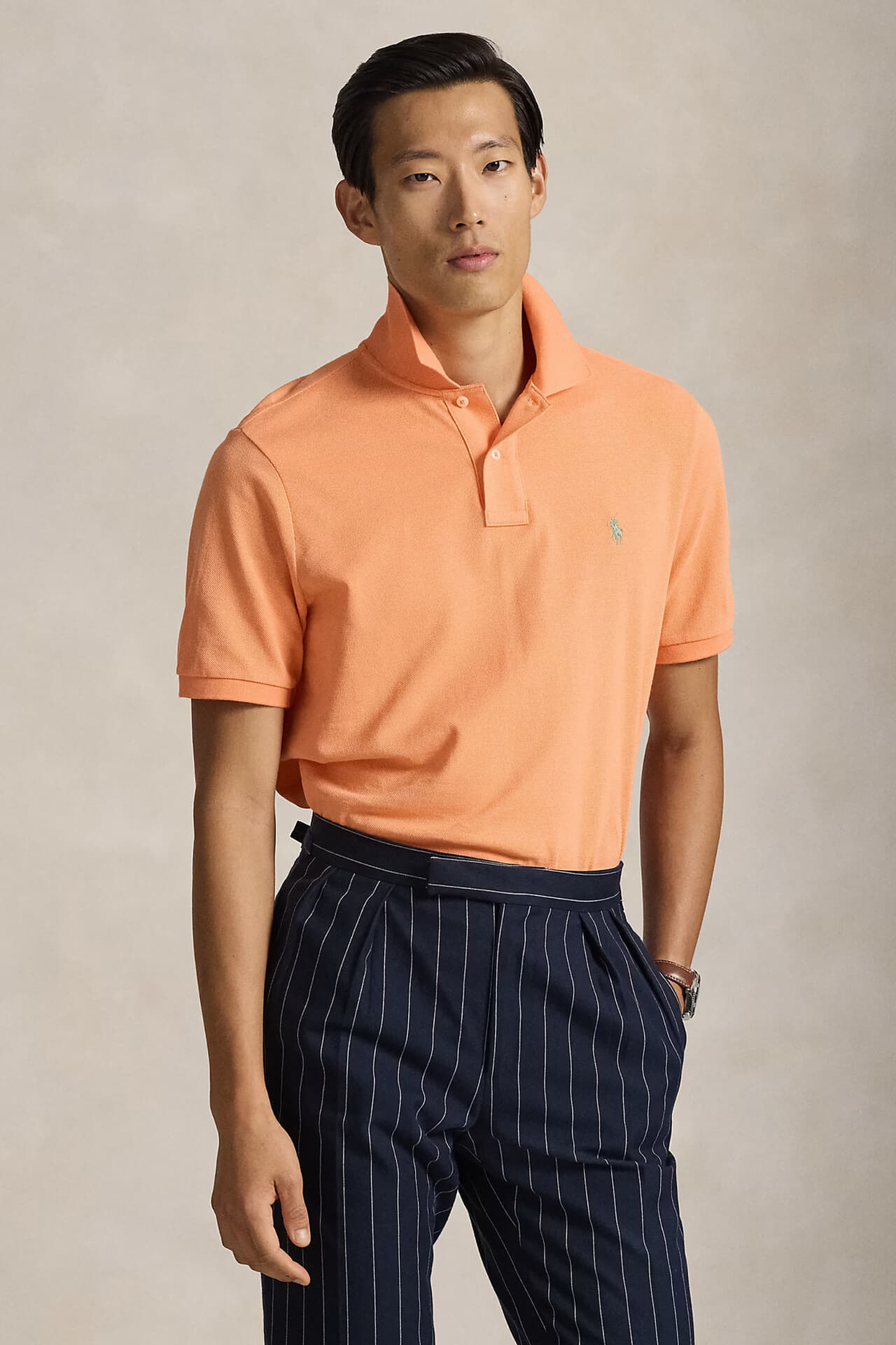 Polo Ralph Lauren Polo Pique Regular Fit Oranje