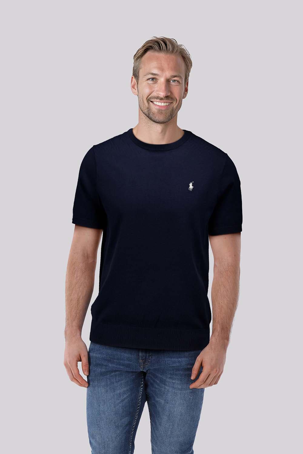 Polo Ralph Lauren T-shirt knitted Navy