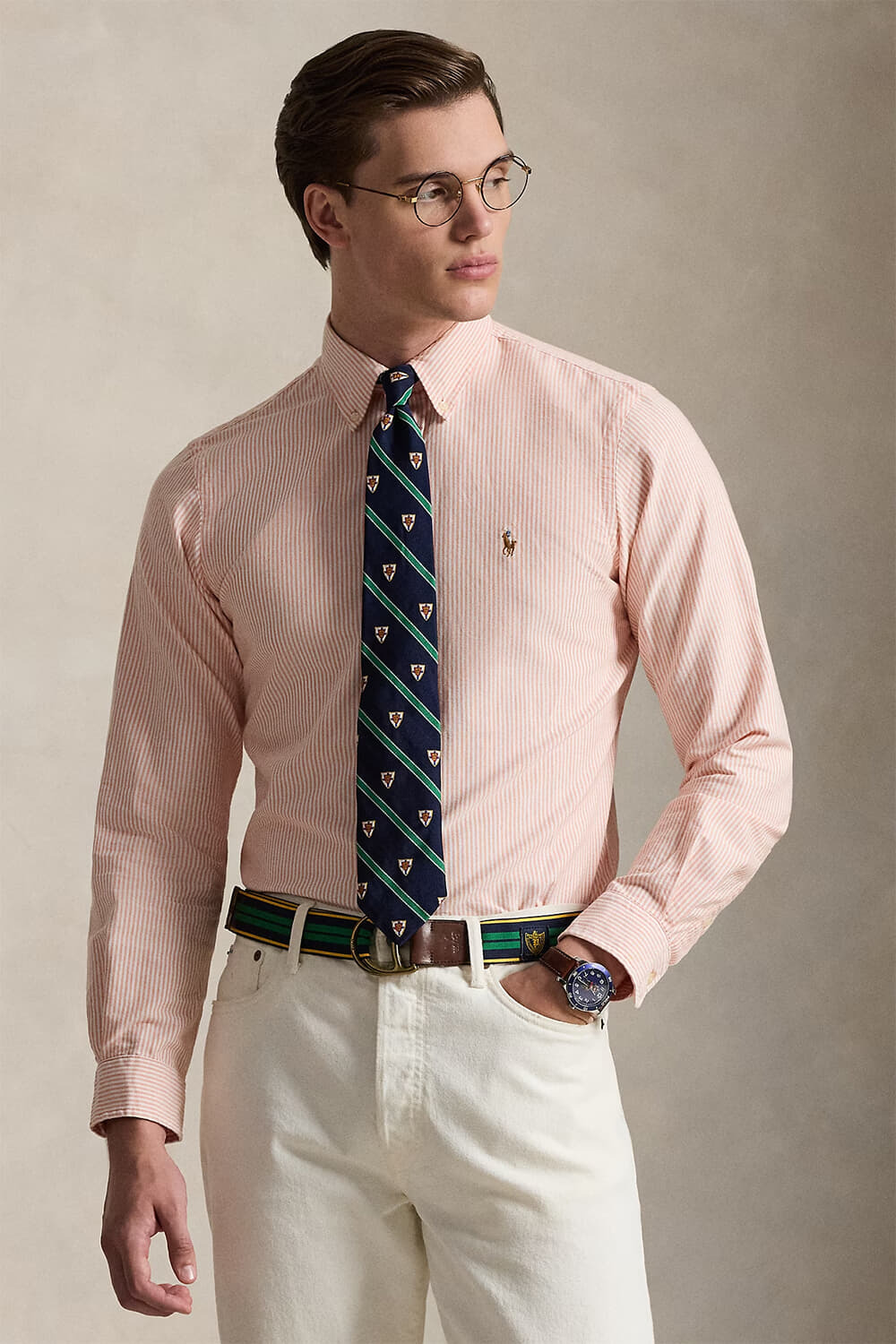 Polo Ralph Lauren overhemd oxford Oranje