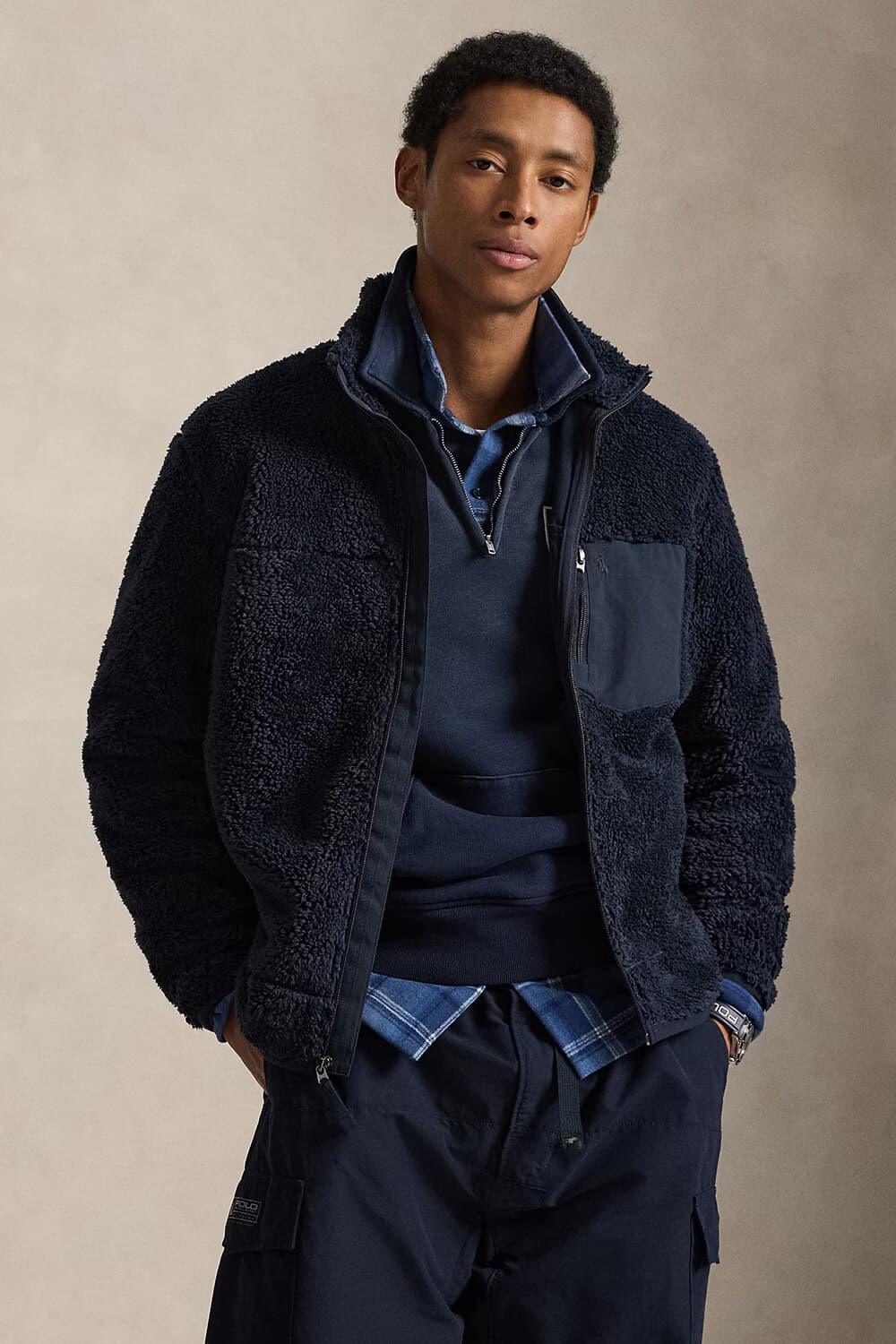 Polo Ralph Lauren Teddy Vest Navy