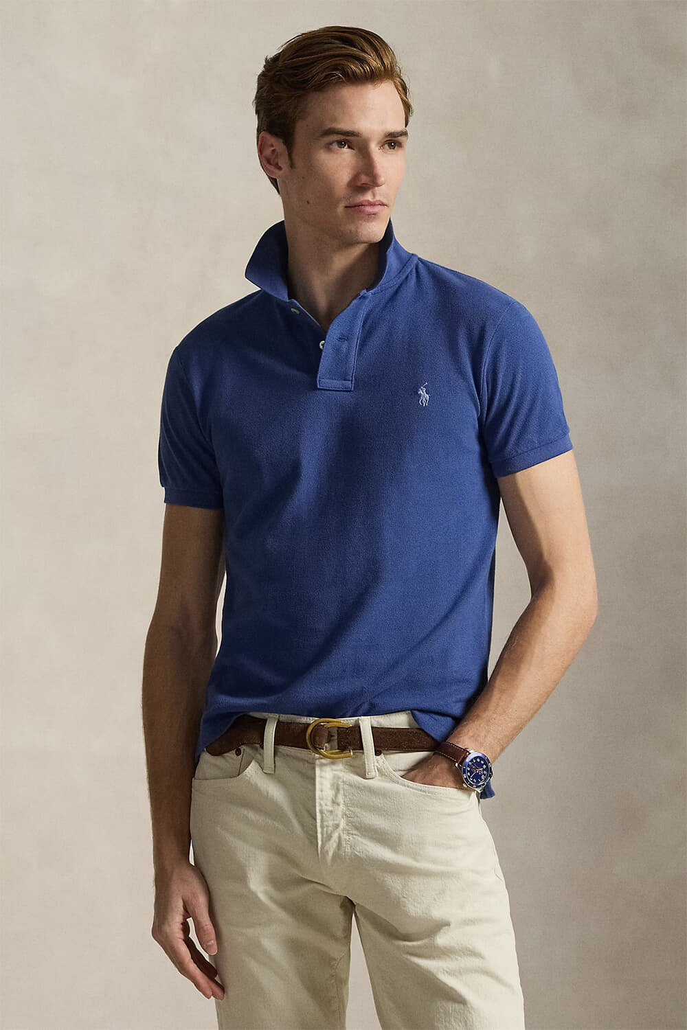 Polo Ralph Lauren Polo Pique  Blauw