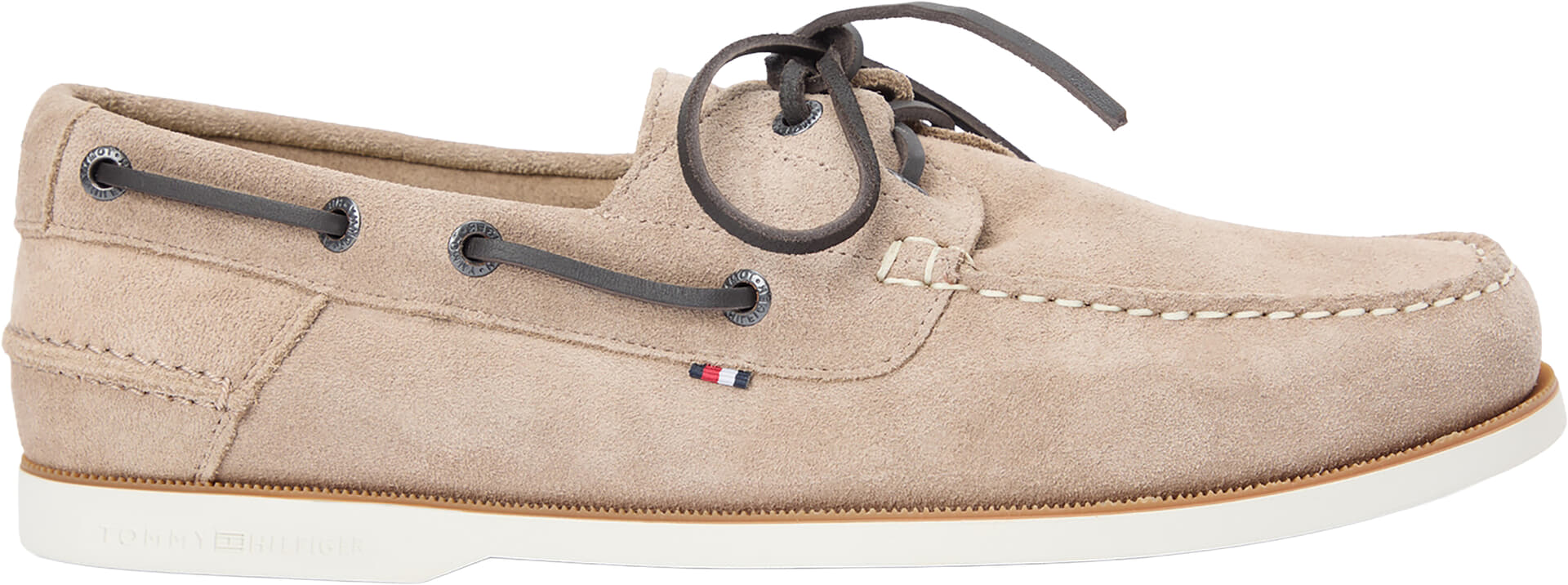 Tommy Hilfiger Bootschoen Suede Taupe