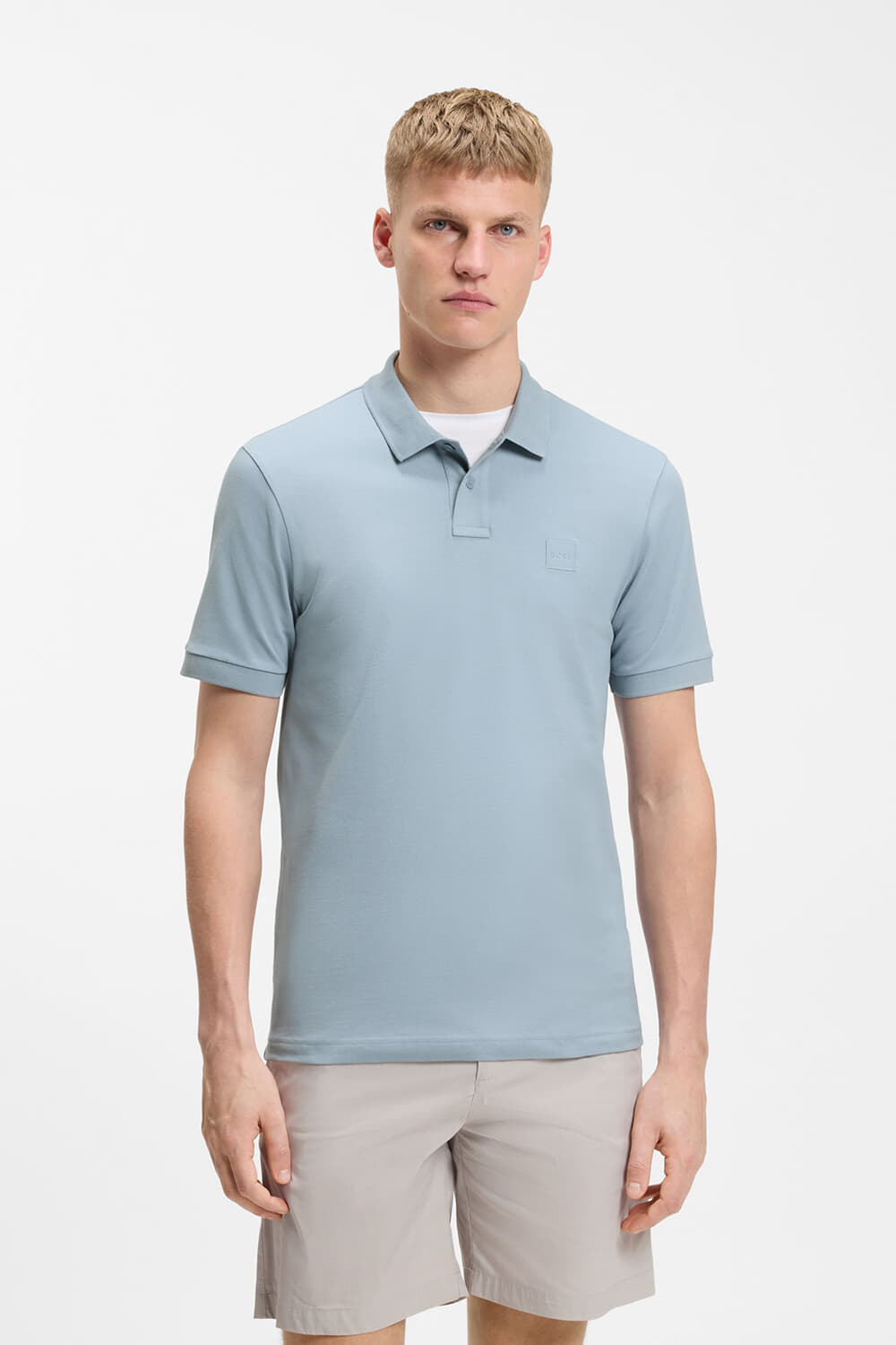 Boss Orange Polo Blauw