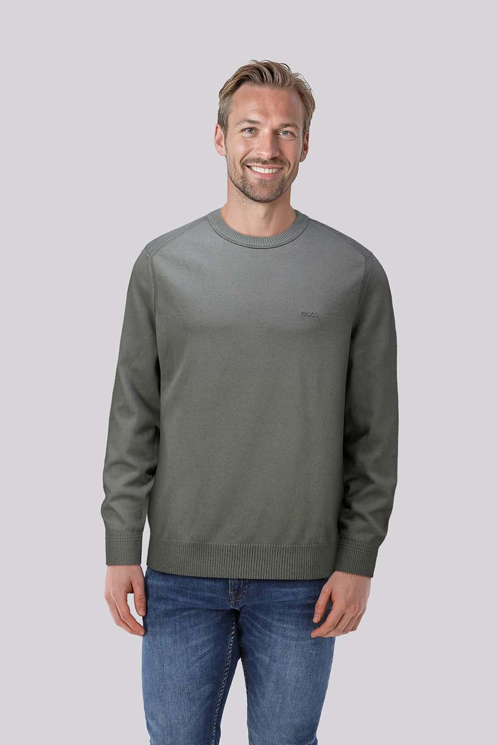 Boss Orange Trui Asaac Grijs