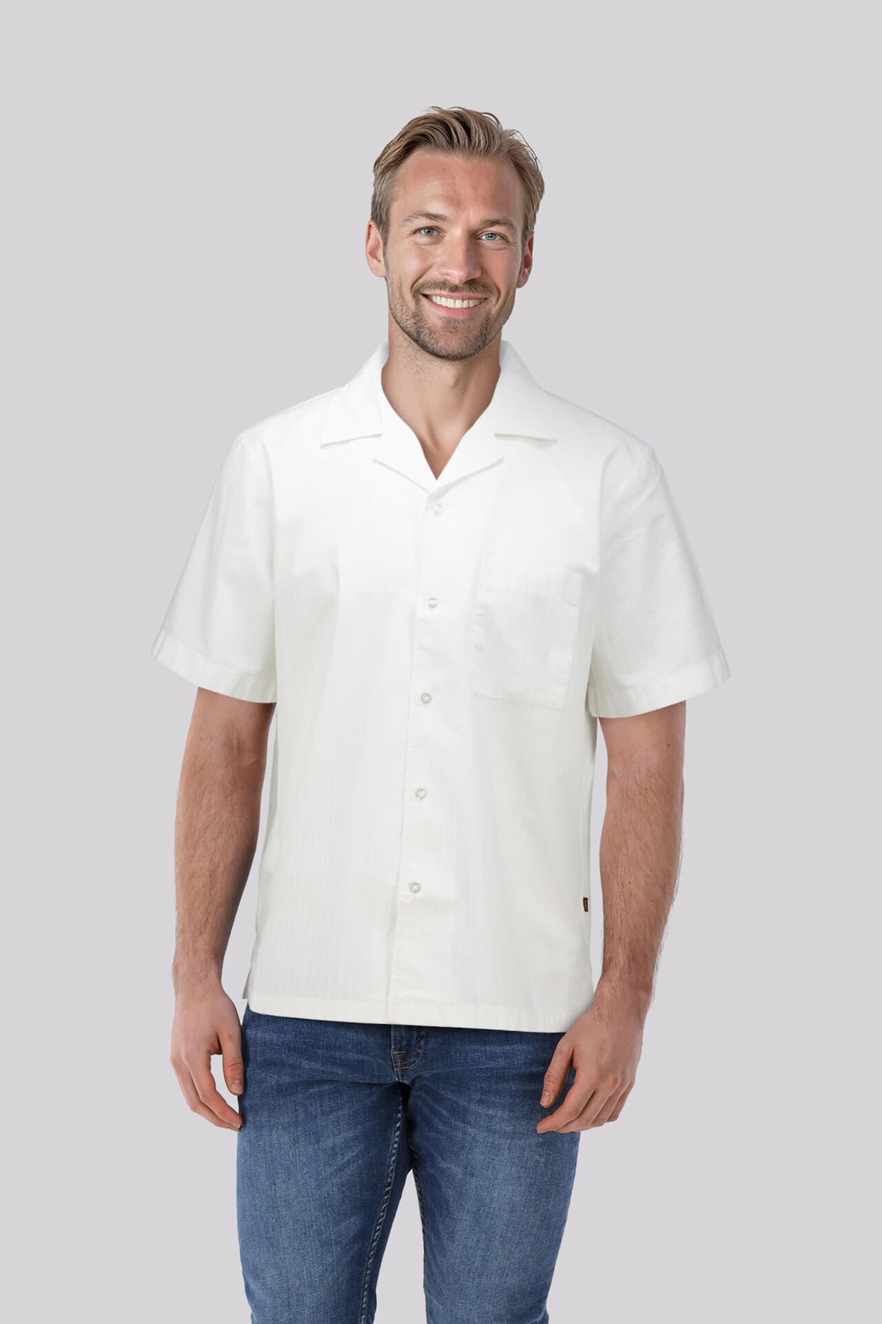 Boss Orange Overhemd Rayer Wit