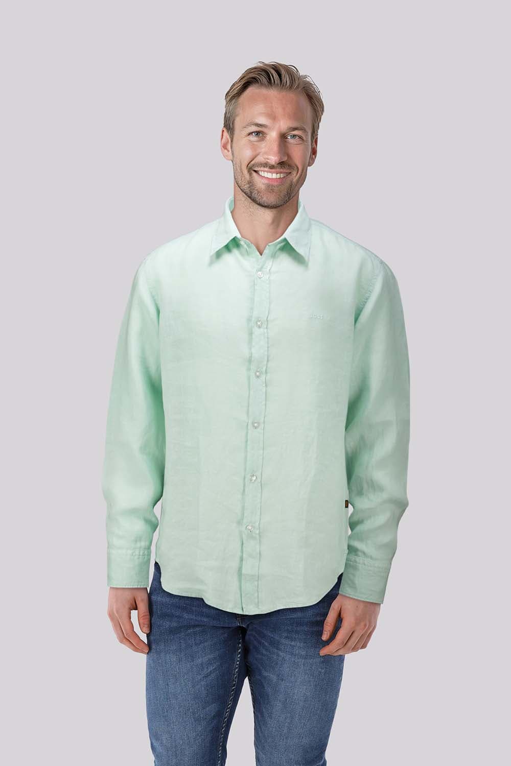 Boss Orange Overhemd  Aqua