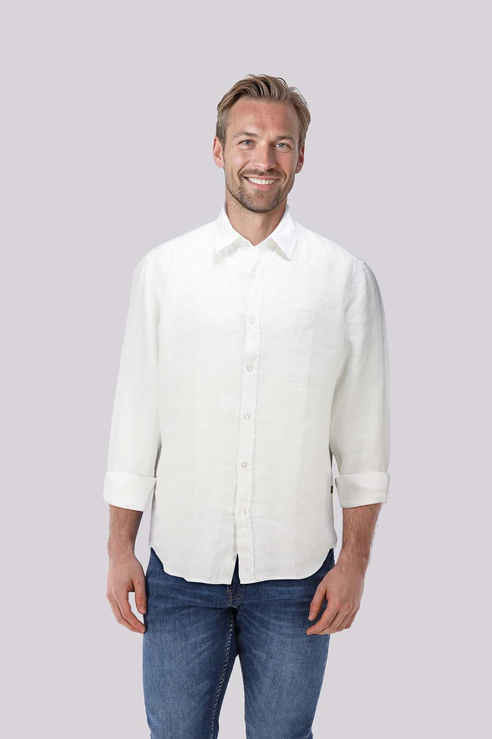 Boss Orange Overhemd  Wit