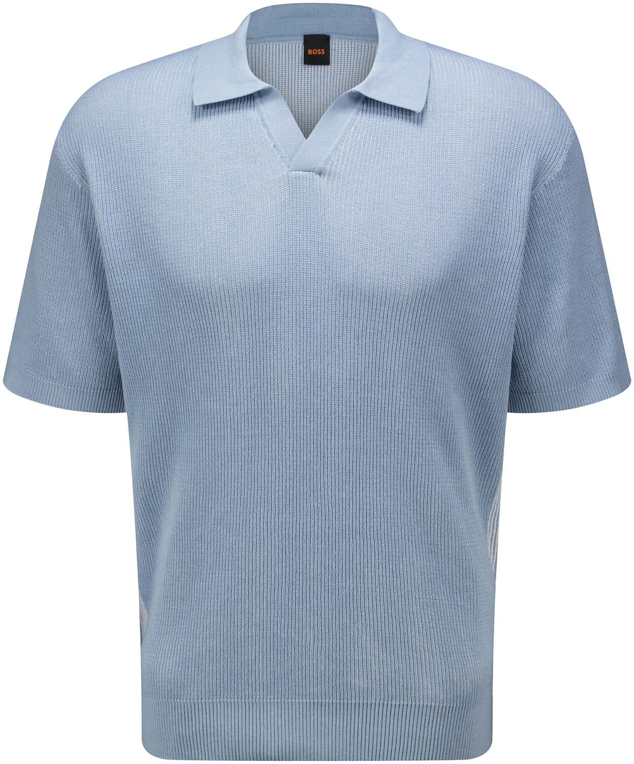 Boss Orange Polo Aravalo Blauw