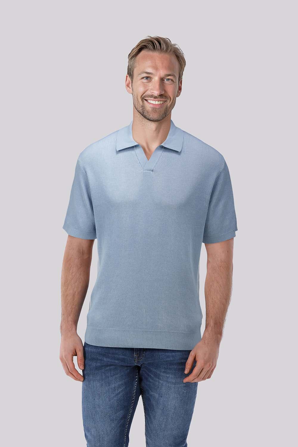 Boss Orange Polo Aravalo Blauw