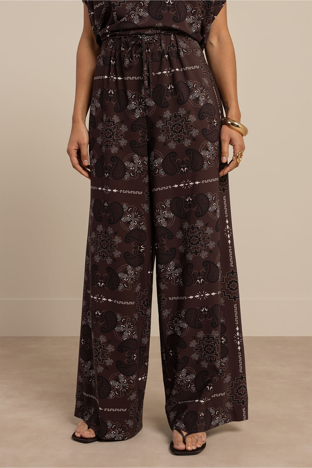 Studio Anneloes Pantalon Bruin