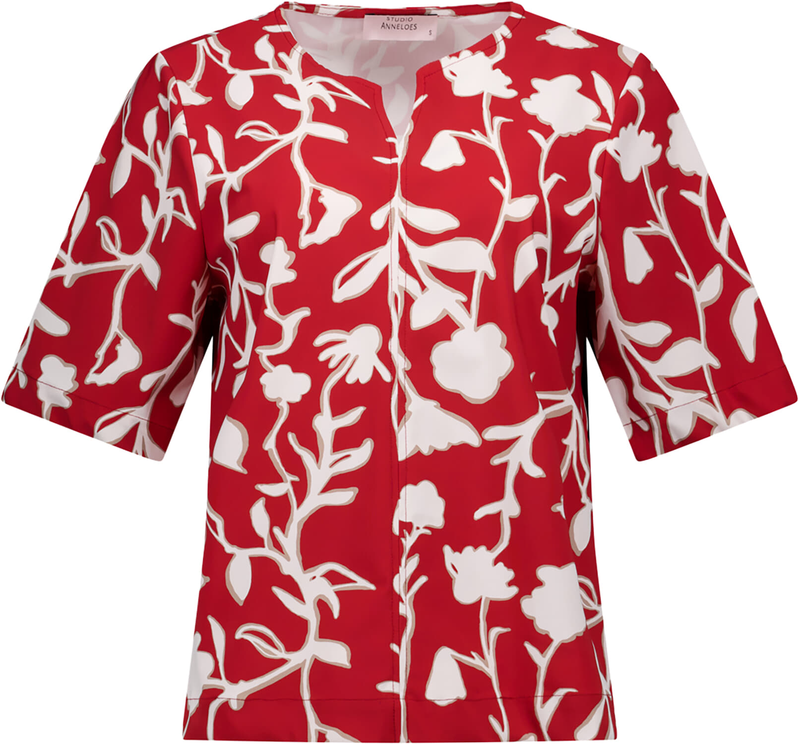 Studio Anneloes Top Cyra  Rood