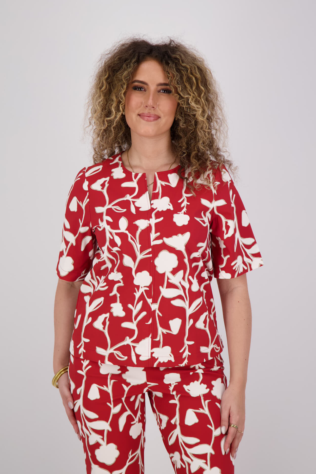 Studio Anneloes Top Cyra  Rood