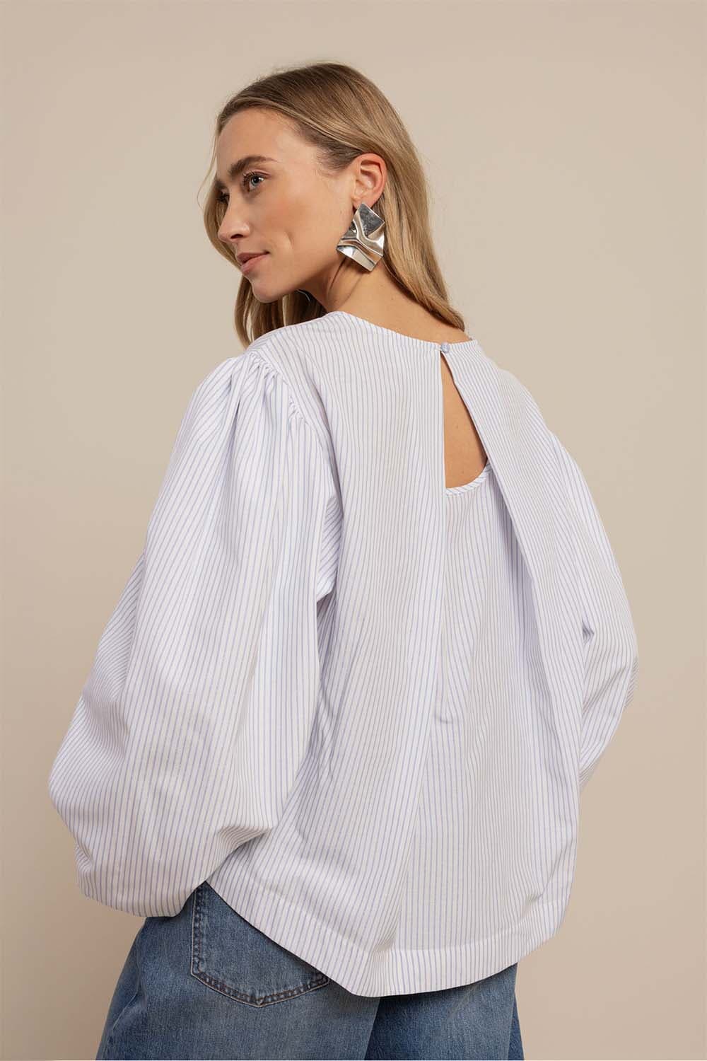 Studio Anneloes Top Florence Stripe Off White
