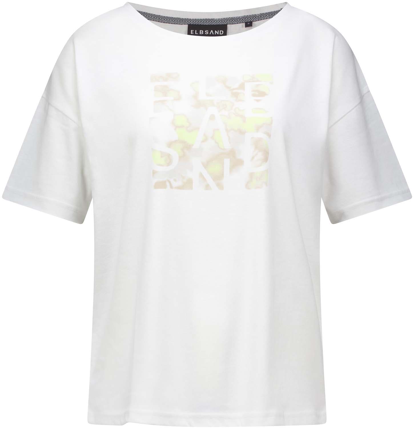 Elbsand T-shirt Liven Wit
