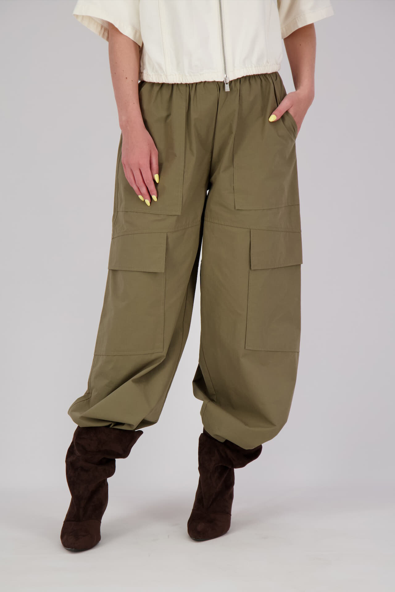 The Shirt Project Cargobroek Kaki