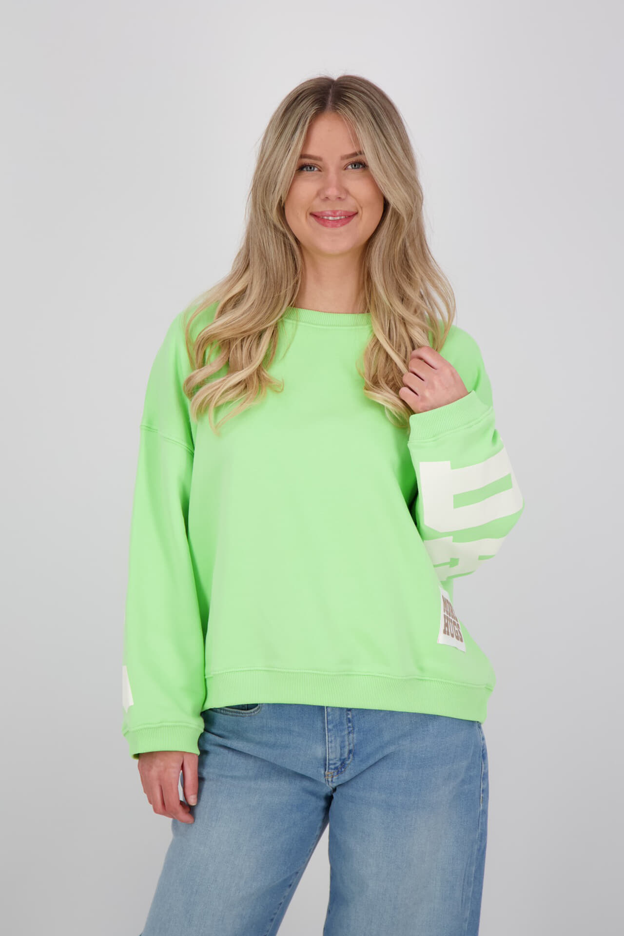 The Shirt Project Sweater Lime