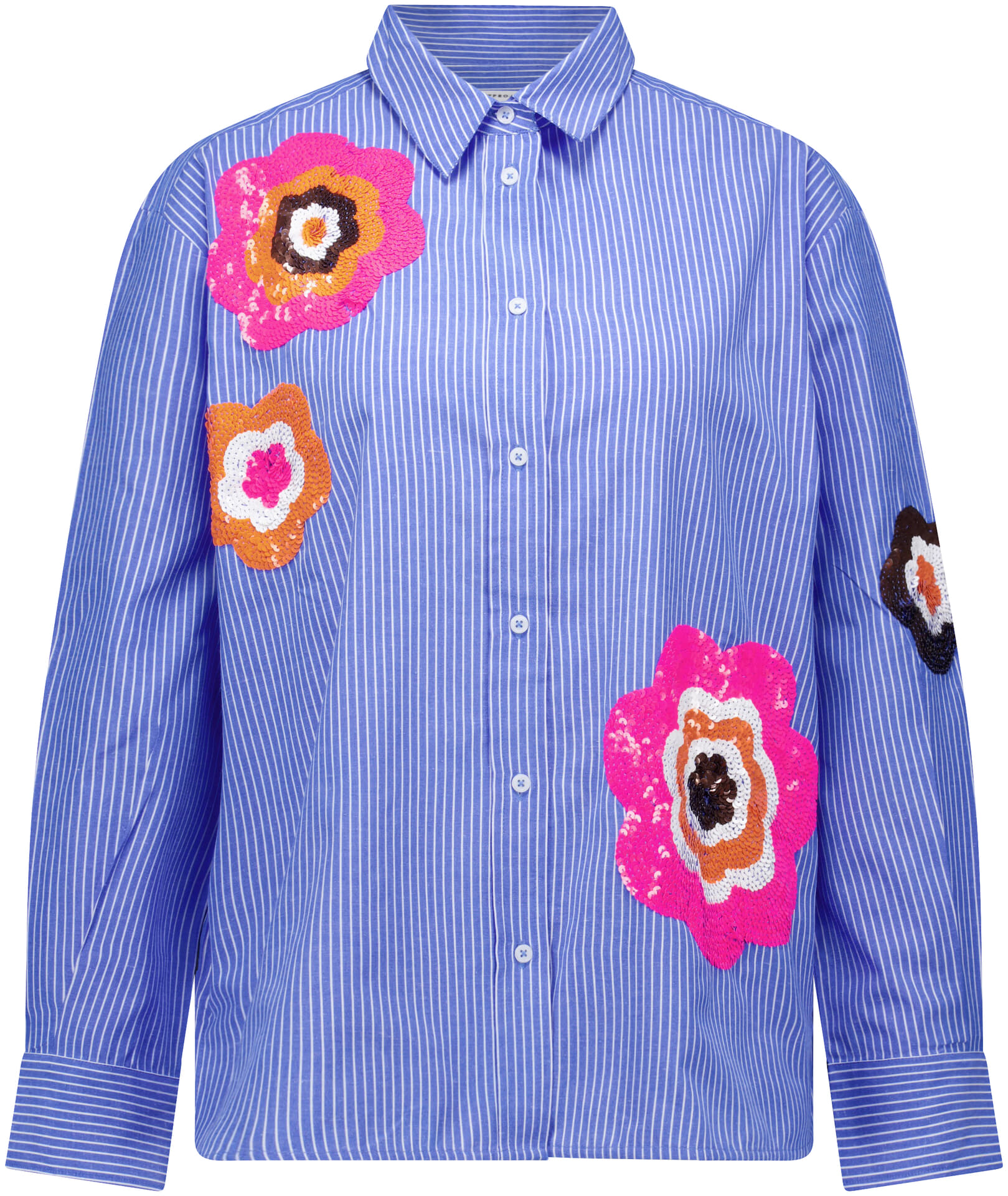 The Shirt Project Blouse Blauw