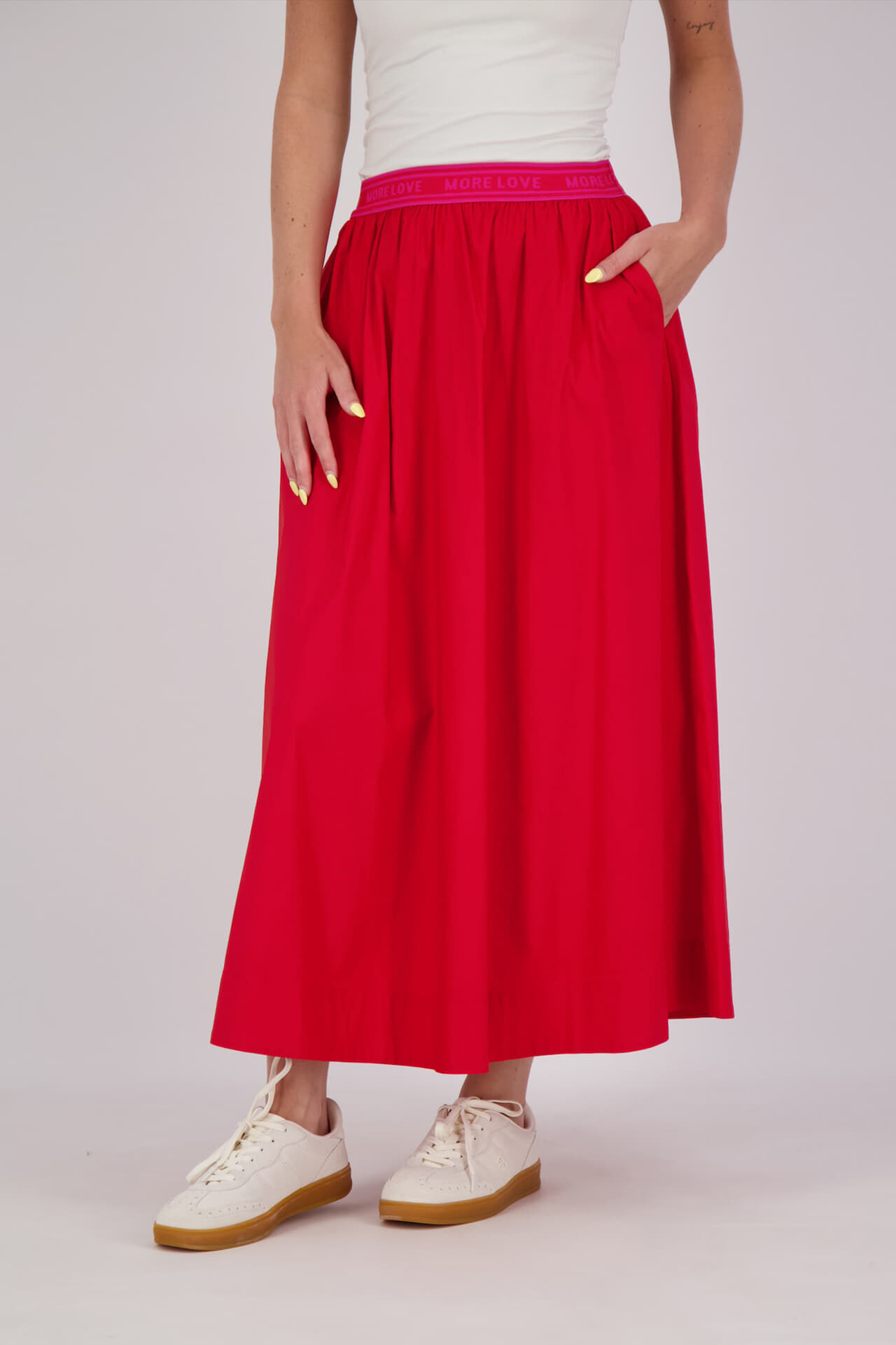 The Shirt Project Rok maxi Rood