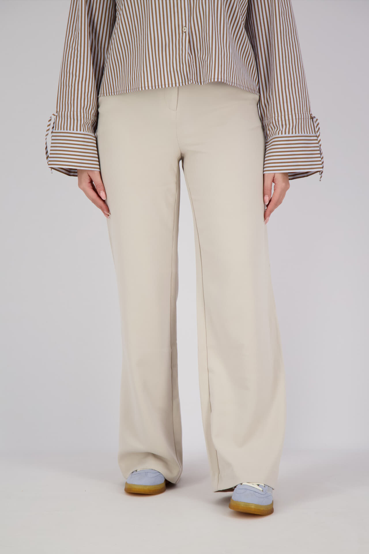 MSCH Copenhagen Broek Macy Michelle HW Wide Grijs