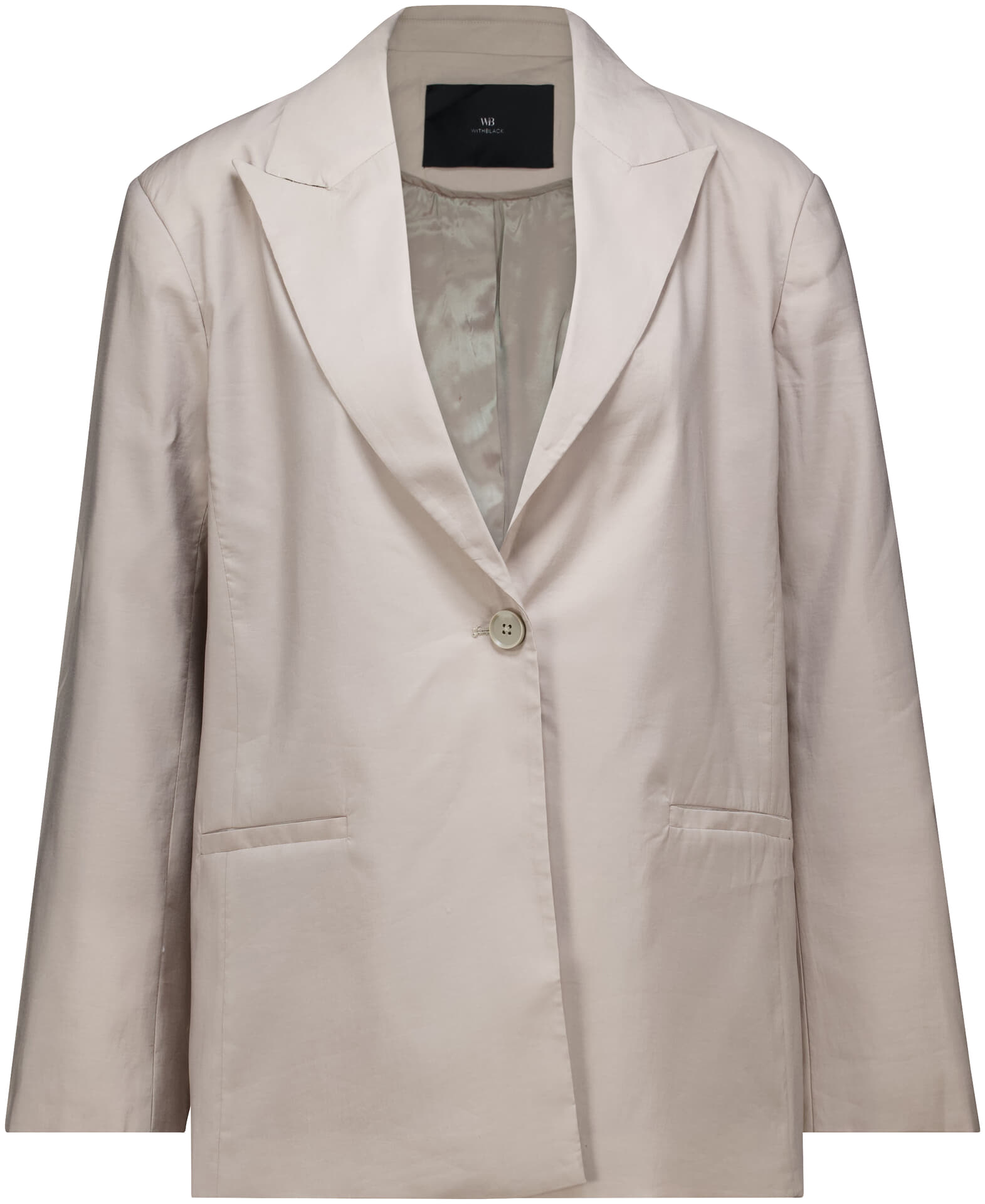 With Black Blazer Marleen Tailored Grijs