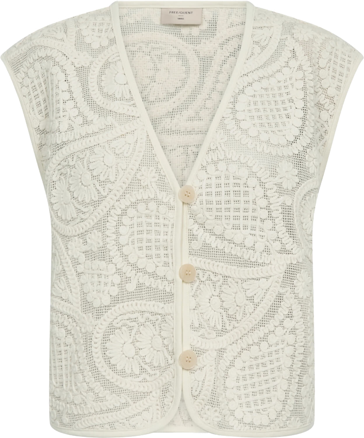 Freequent Gilet crossy Beige