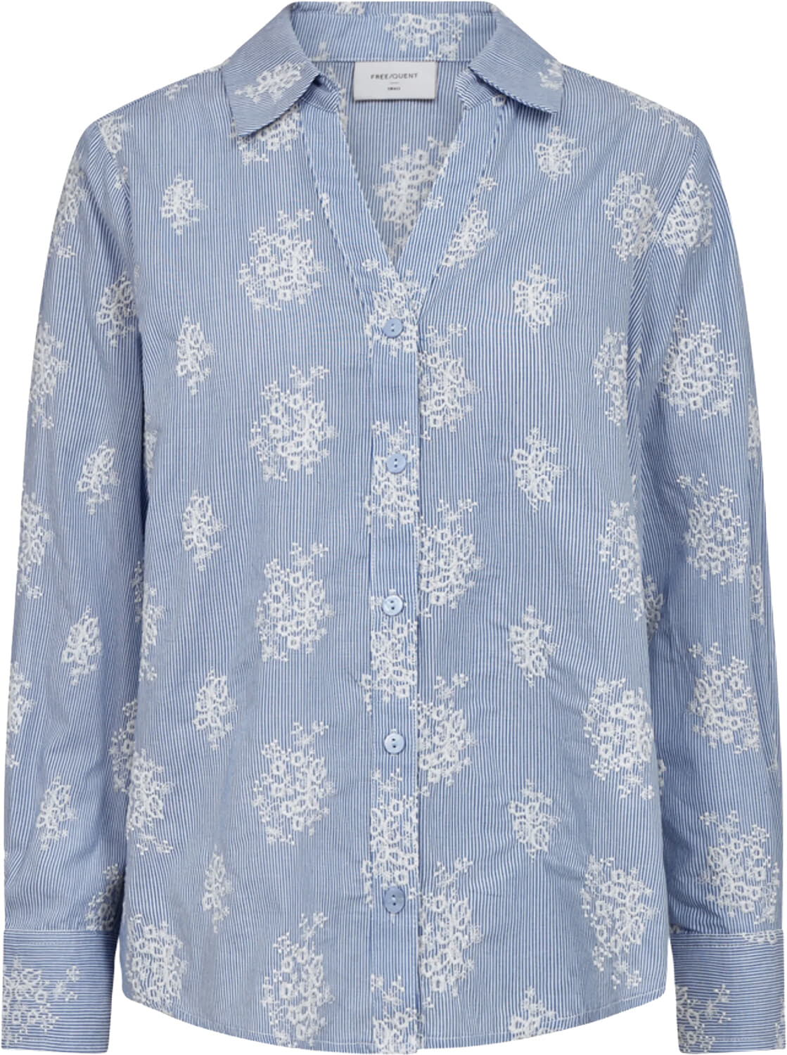 Freequent Blouse lela Blauw