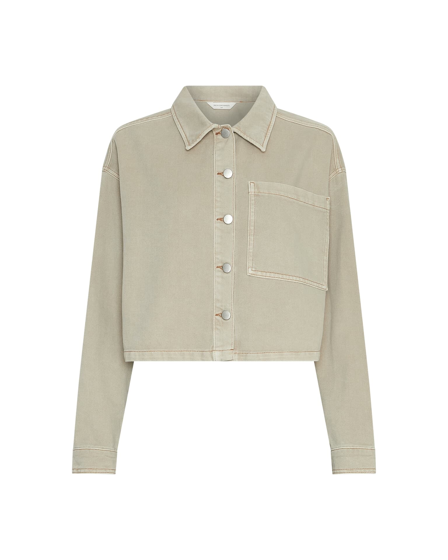 MSCH Copenhagen Overshirt Lio Kaki