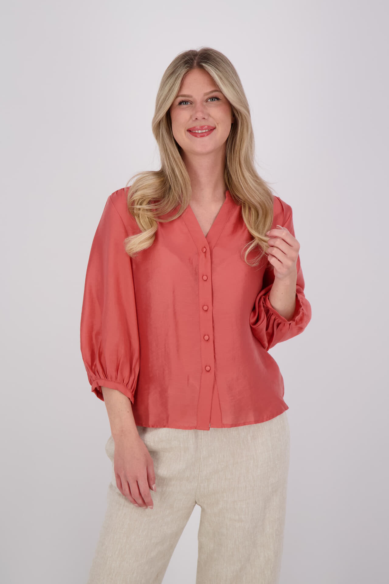 MSCH Copenhagen Blouse Amona Rikkelia Roze