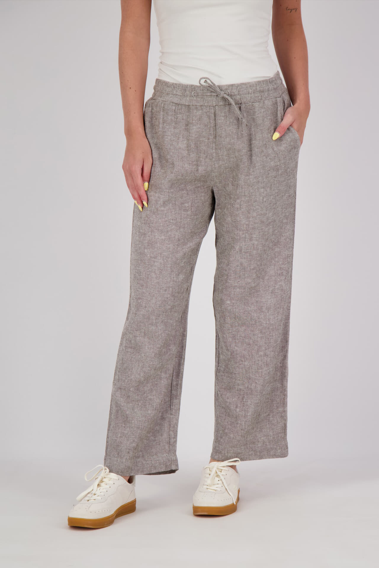 Freequent Broek Lava-Ankle Taupe