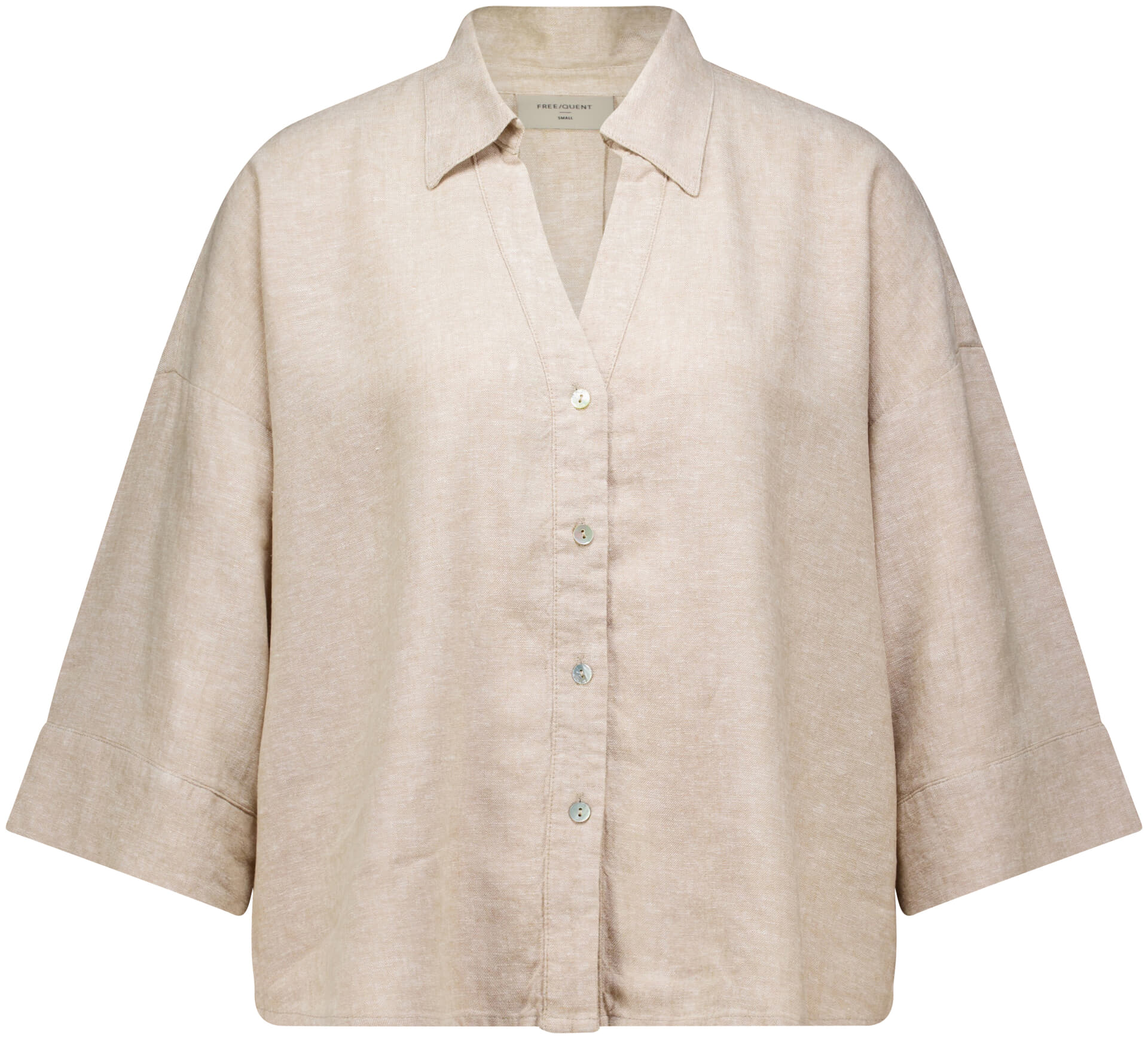Freequent Blouse Lava Beige