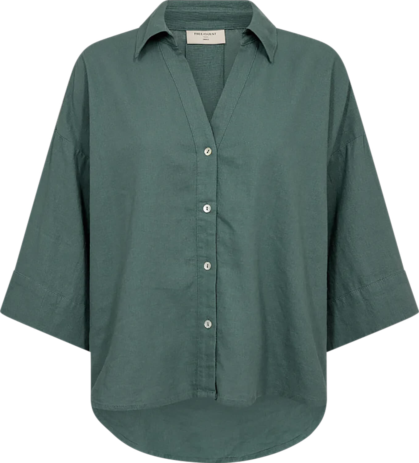 Freequent Blouse Lava Groen
