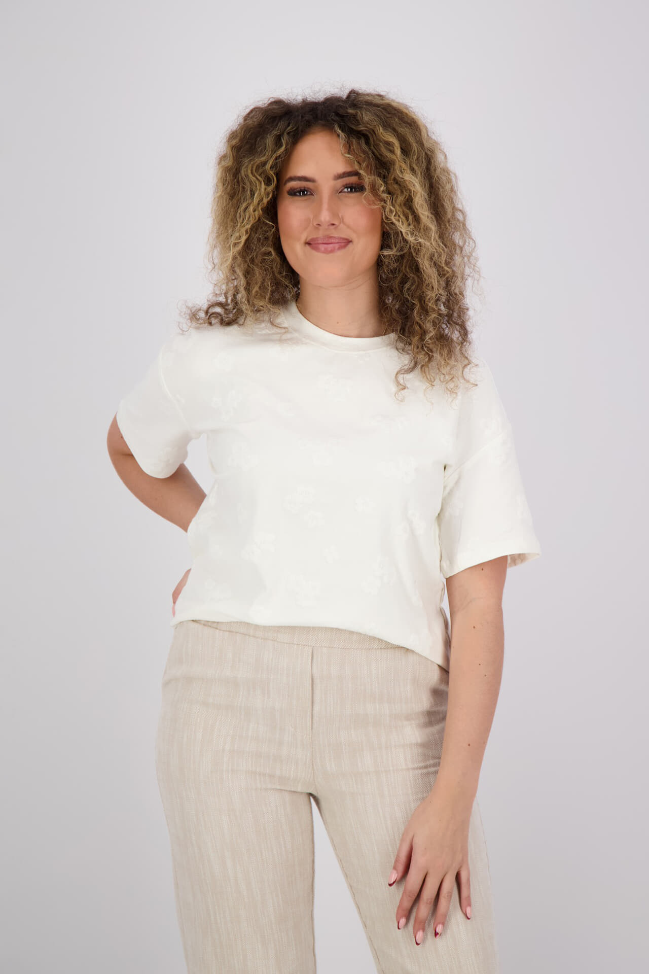 Freequent T-shirt Wit