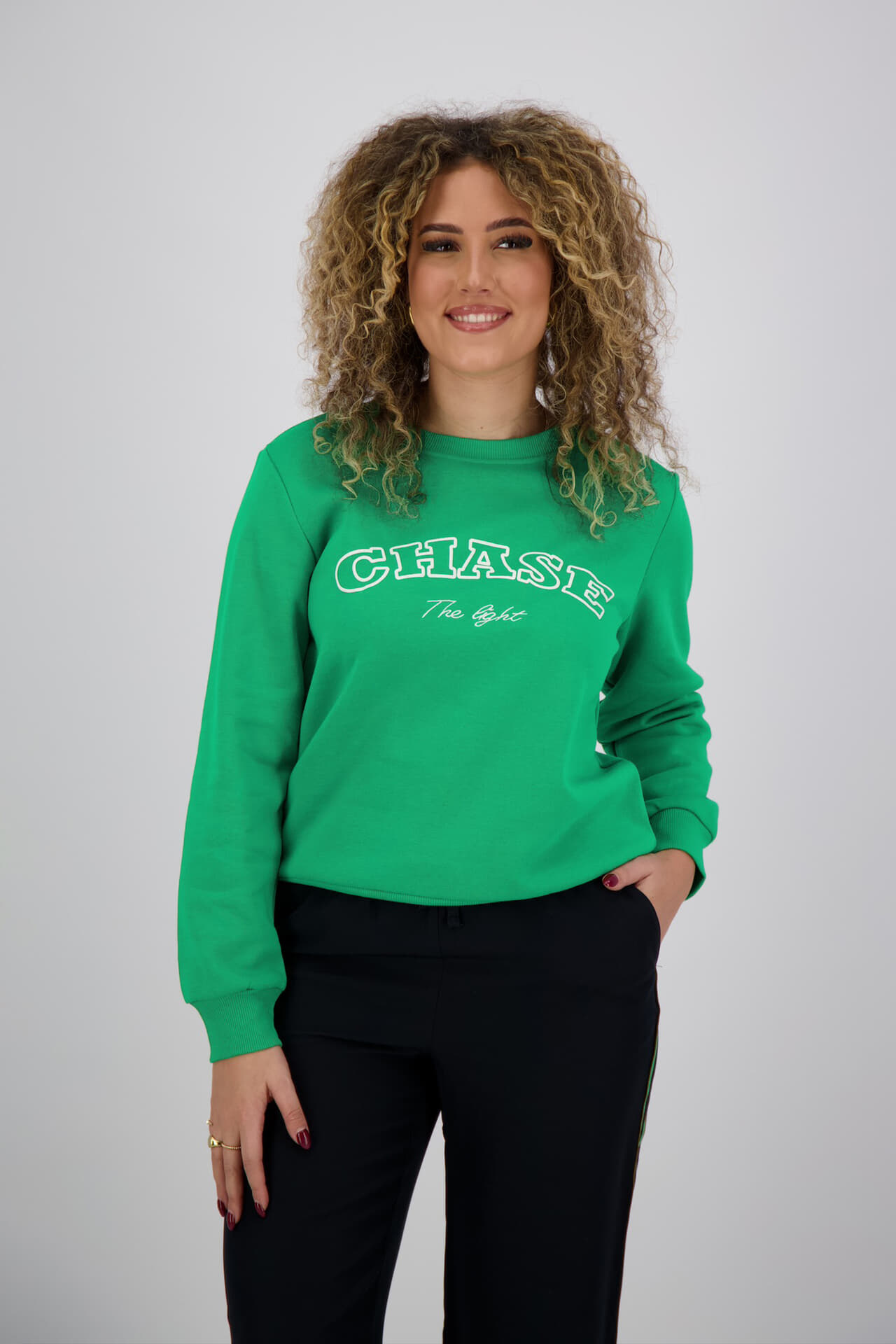 Freequent Sweater Kamela Groen
