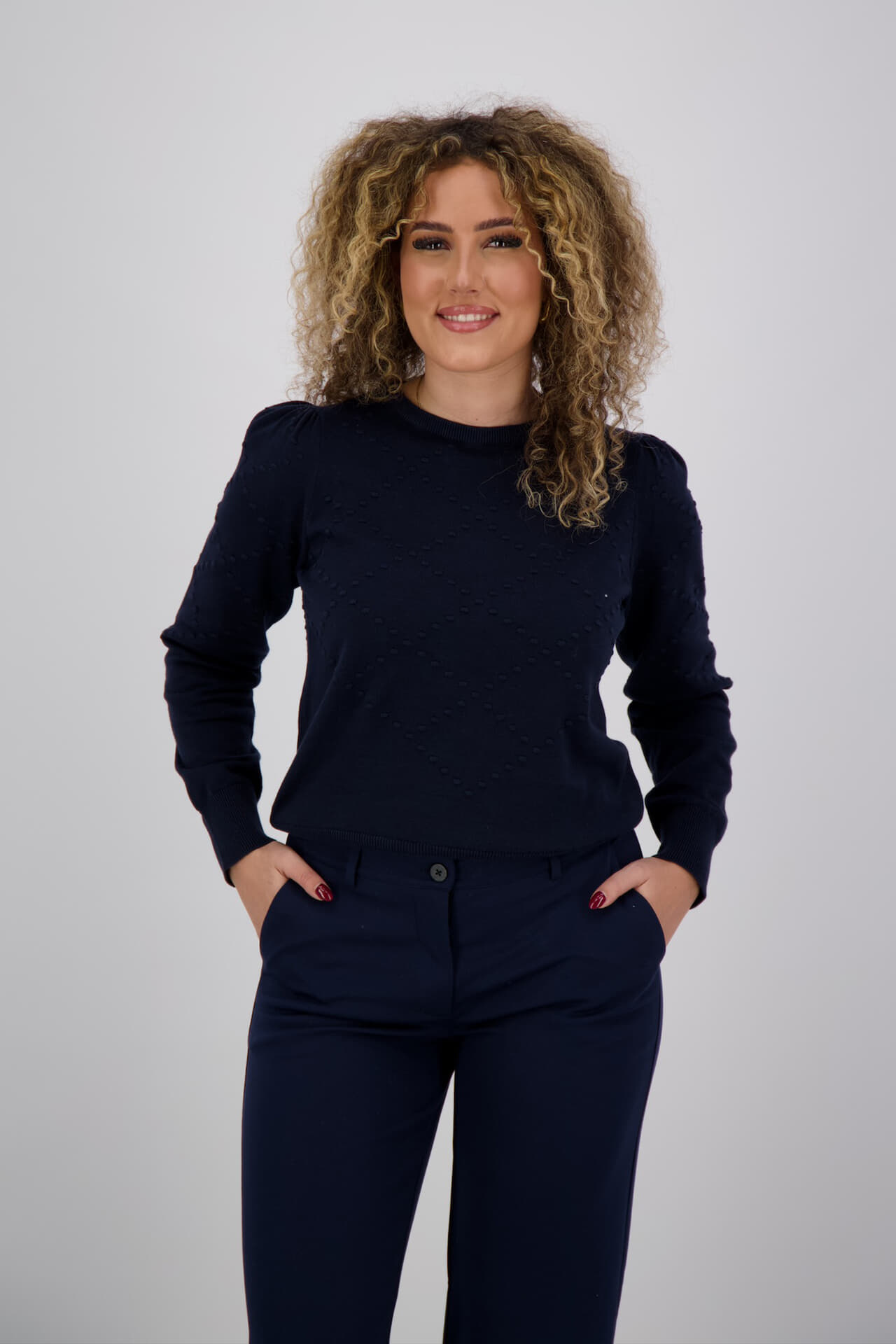 Freequent Trui Dodo  Navy