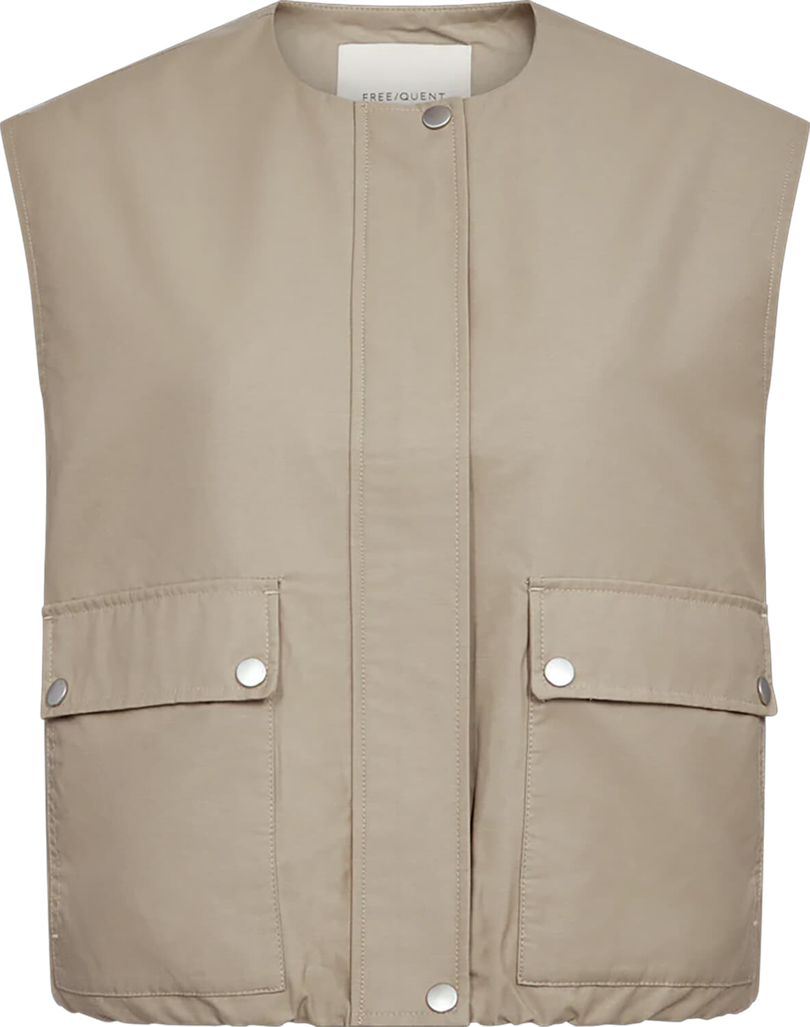 Freequent Gilet  Beige