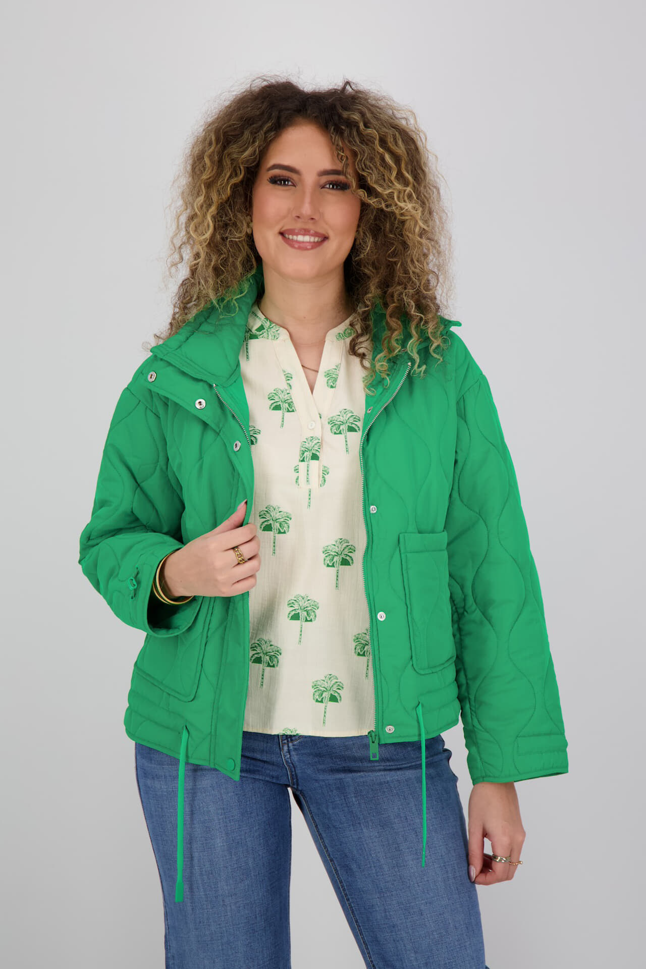 Freequent Jas Blob Groen