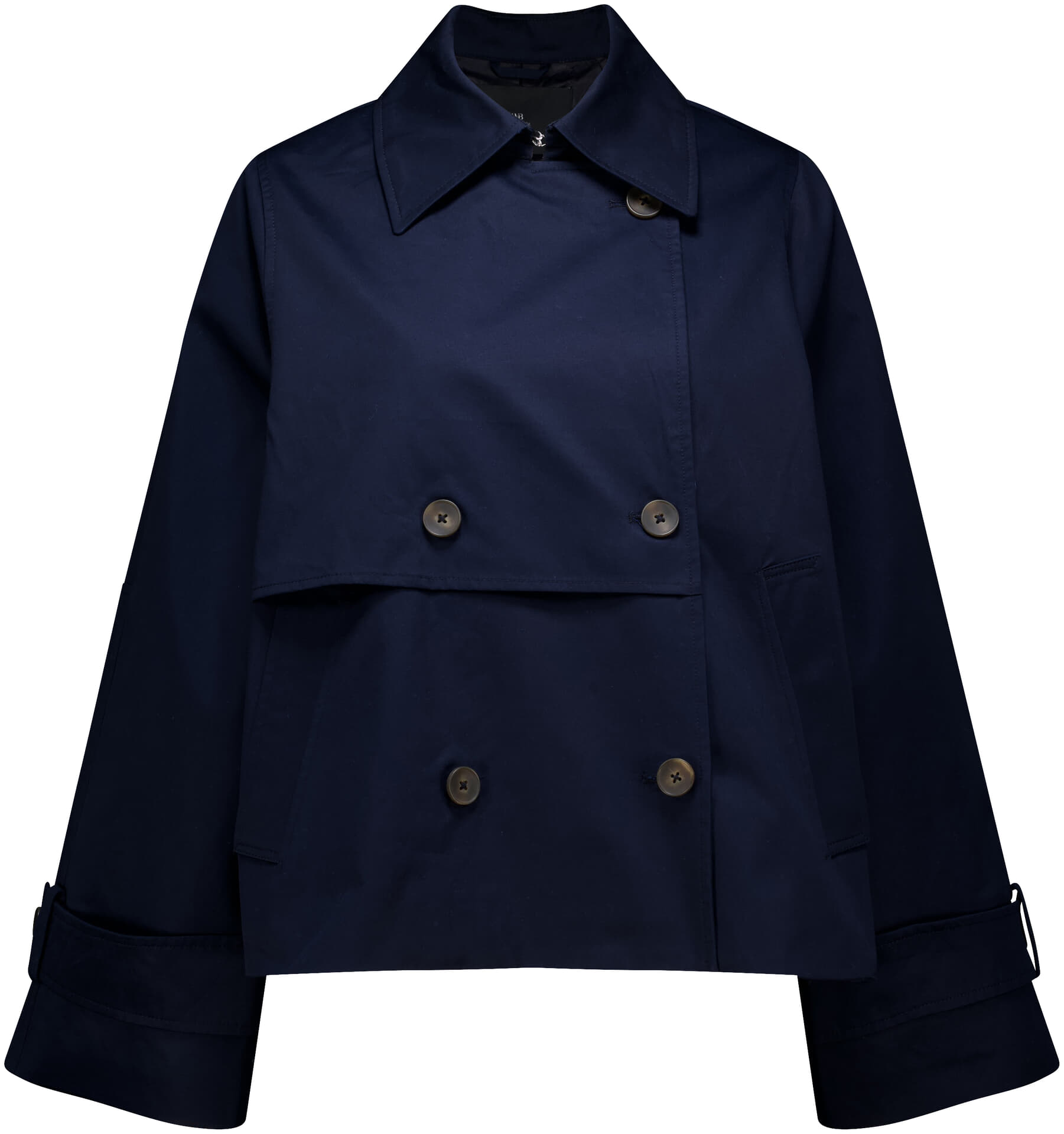 With Black Trenchcoat Ophelia Navy