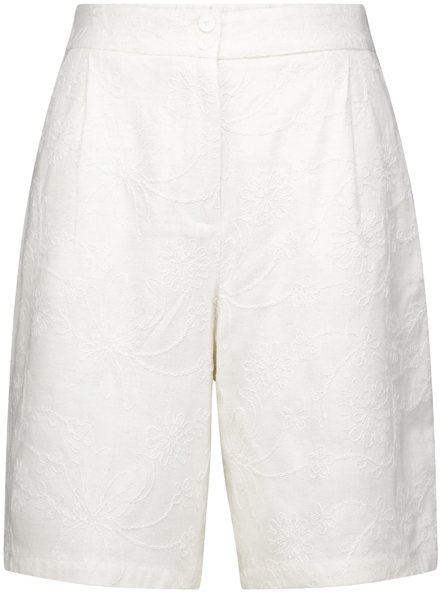 With Black Shorts Bermda  Beige