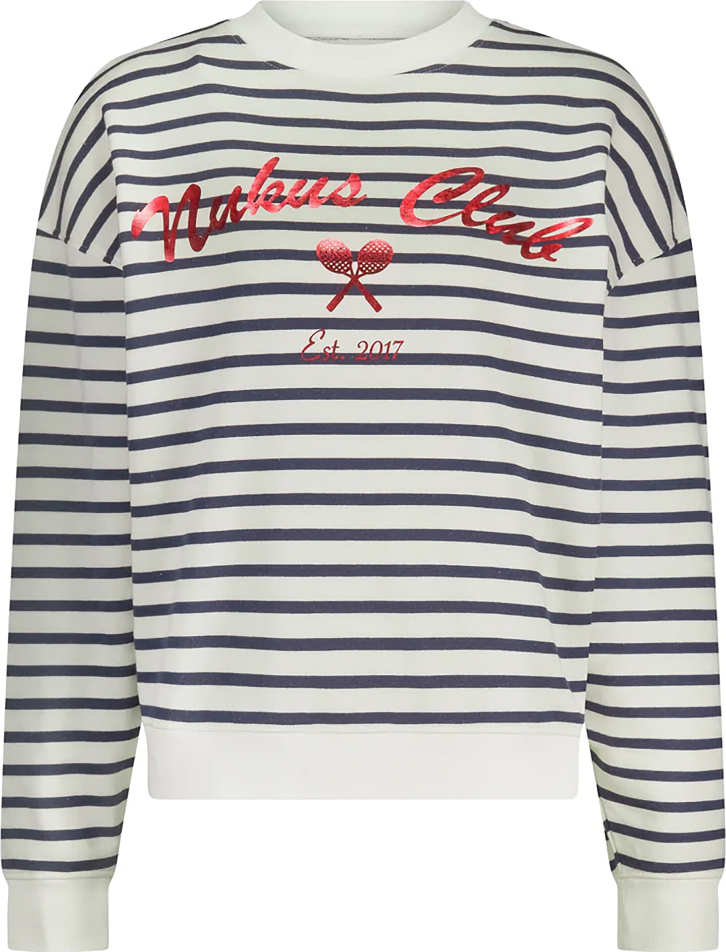 Nukus Sweater Paige Stripe Off White