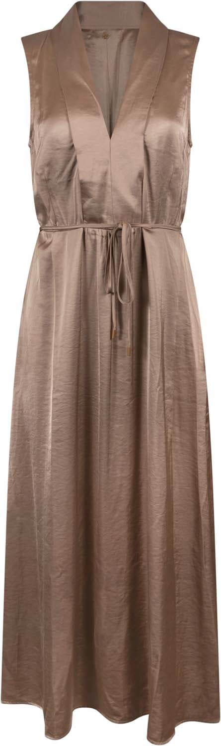 Nukus Jurk Violet Silky Taupe