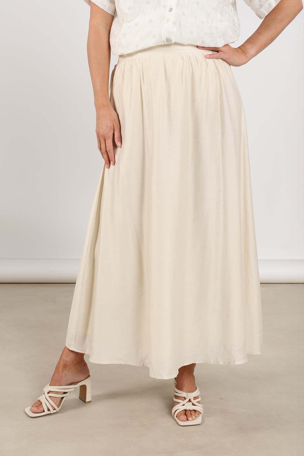 Nukus Rok Floortje Off White