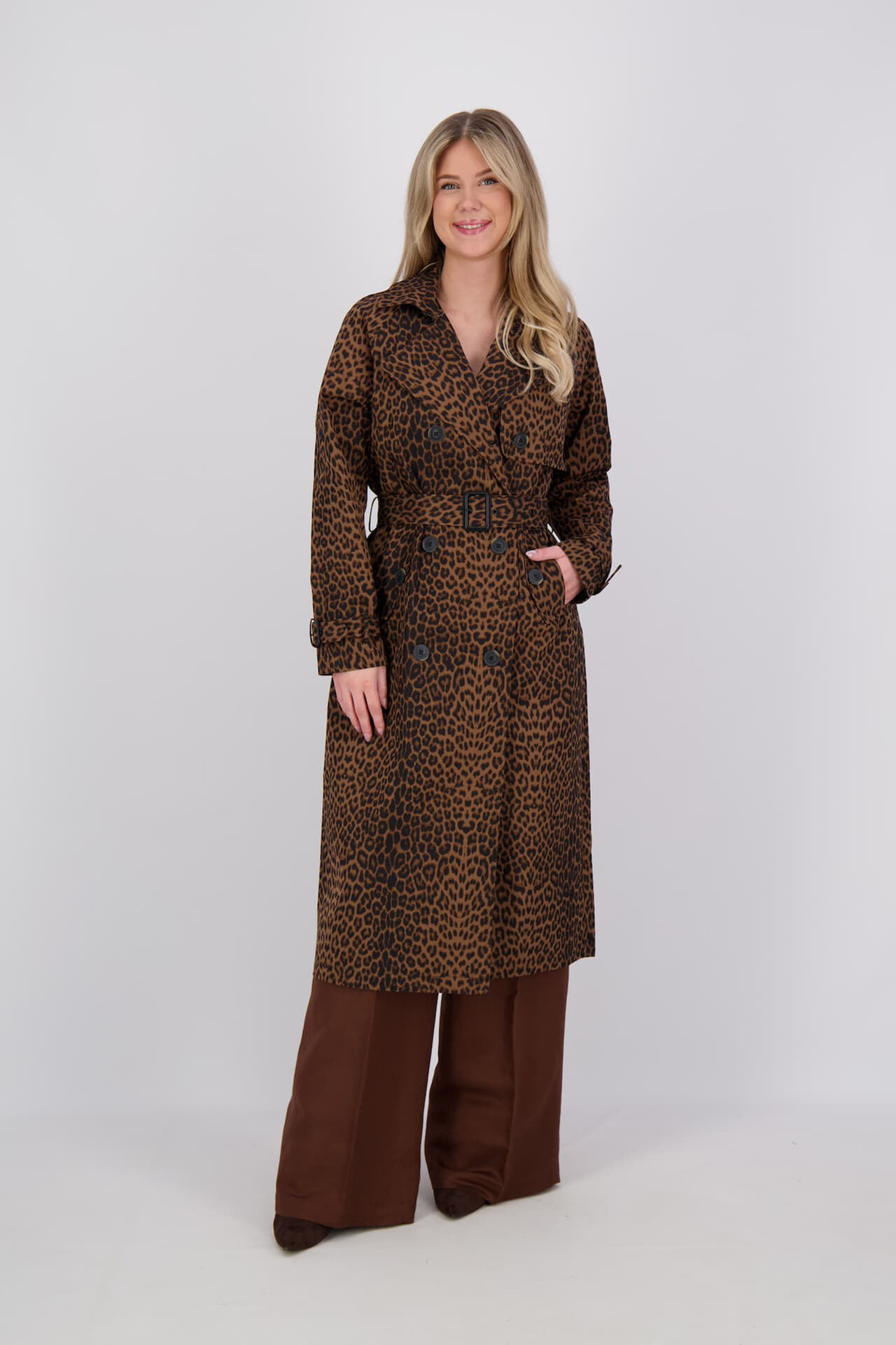 Rino & Pelle Trenchcoat Era  Bruin