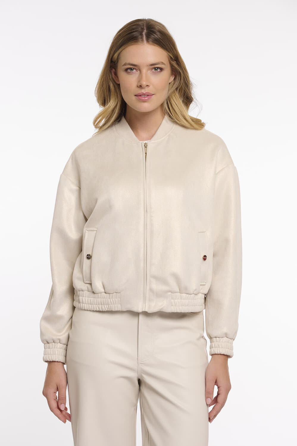 Rino & Pelle Bomberjack Arfi met rits Kaki