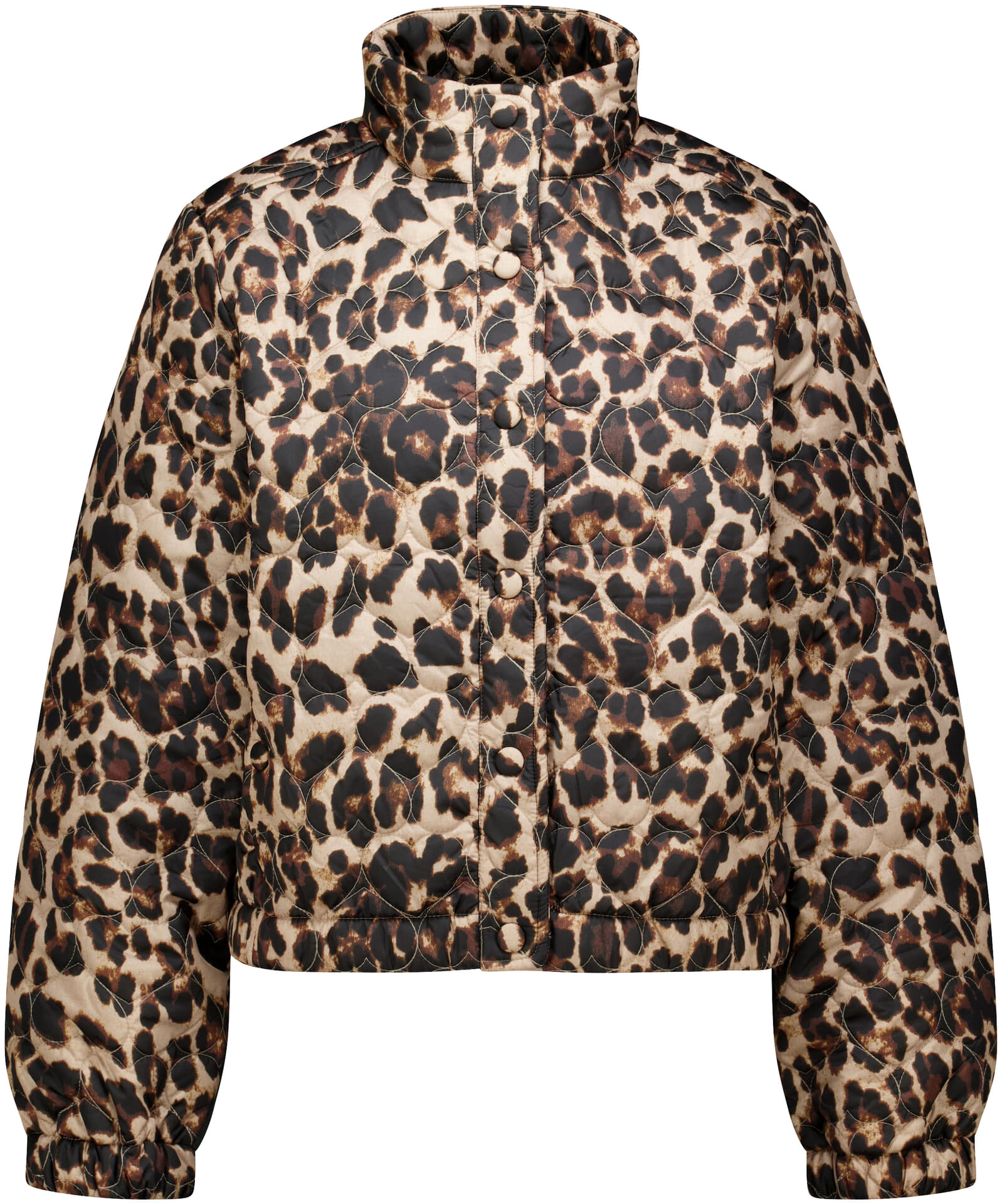 Rino & Pelle Gewatteerde Jas Aba cropped Beige