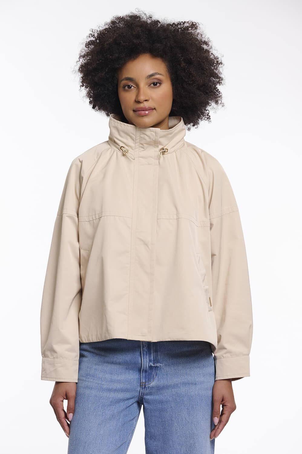 Rino & Pelle Korte Jas Ot Wide fit Kaki