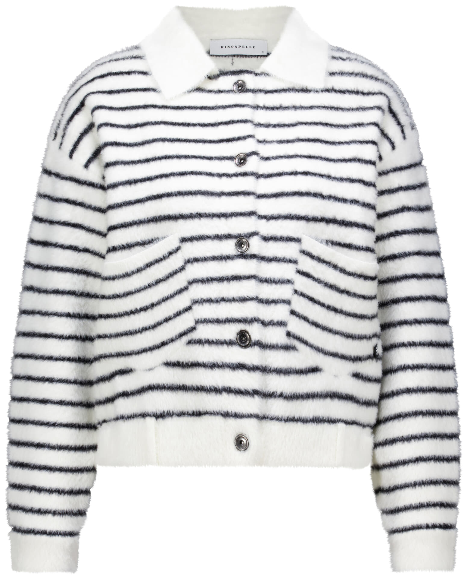 Rino & Pelle Vest Bubbly Boxy Zwart