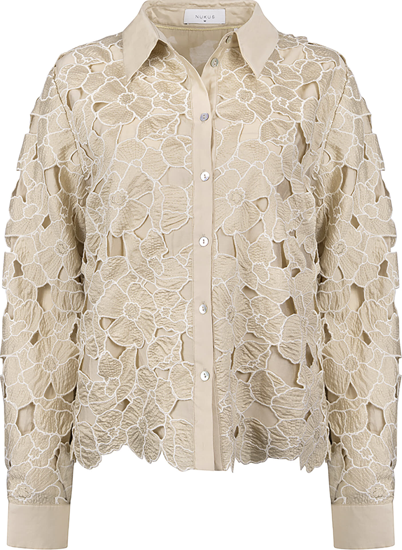 Nukus Blouse Chloe Flower Goud