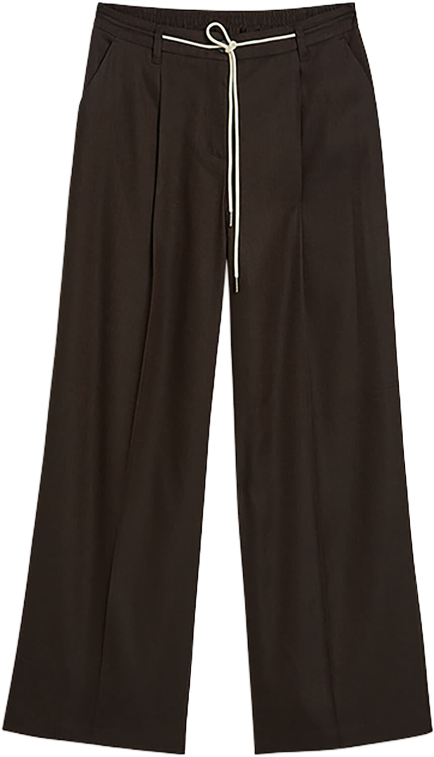 Summum Pantalon Linnen blend Bruin