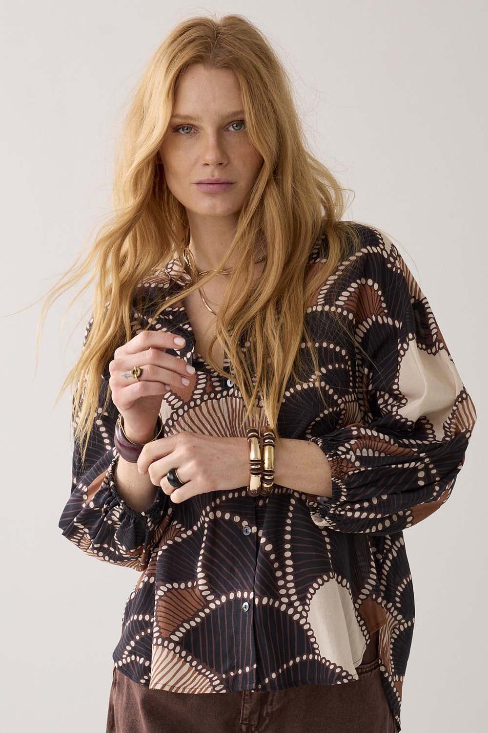 Summum Blouse All over Multi